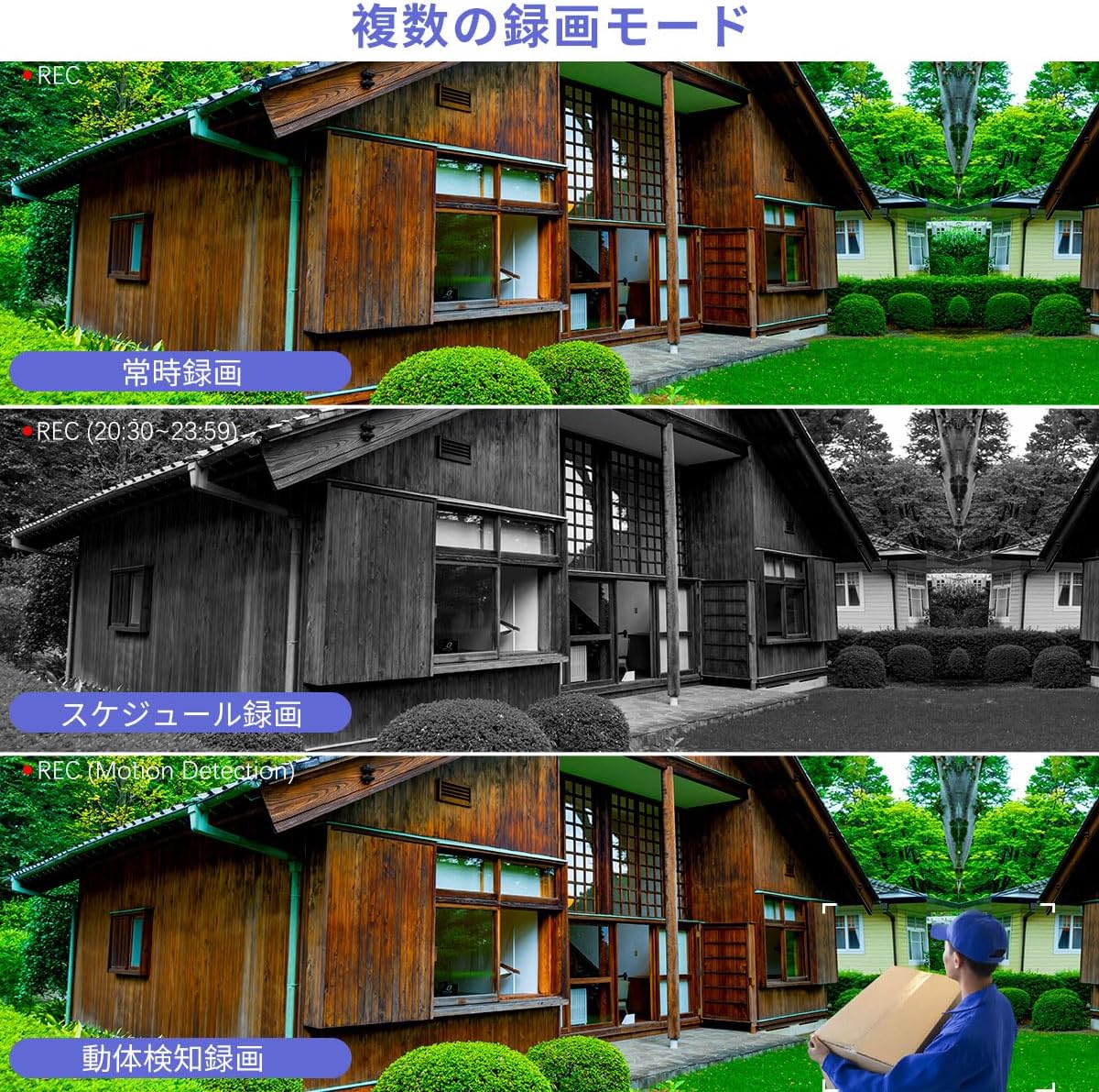 【双方向通話・𝟭𝟯𝟬°広角】防犯カメラ 屋外 poe防犯カメラセット10台 poe給電 防犯カメラ 監視カメラ 6TB 防犯カメラ poe給電 有線防犯カメラ