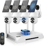 Load image into Gallery viewer, [Two-way communication] Wireless security camera, outdoor security camera set, 4 cameras, wireless security camera, wifi security camera, wireless security camera, surveillance camera, eligible invoice can be issued, NVR with 4 antennas