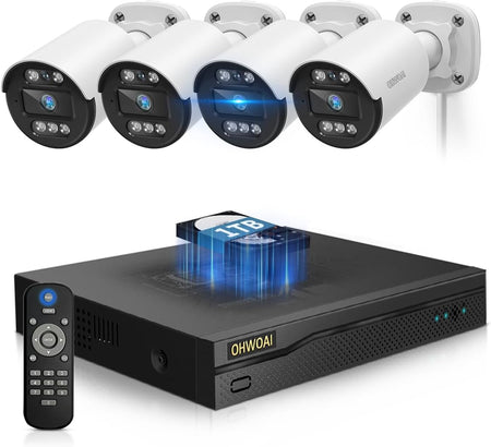 新品未使用　防犯カメラセット 監視カメラ 3台 セット　OHWOAIメーカー直販 OHWOAI 防犯カメラ専門店 - 大容量セット｜Yahoo!ショッピング