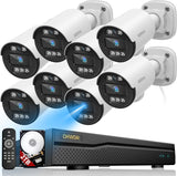 Load image into Gallery viewer, [5MP, 122°Ultra Wide Angle] Security Camera AHD Security Camera Set Security Camera Outdoor Security Camera Set Security Camera Outdoor Surveillance Camera/Recorder Set Security Camera Set 8 Units