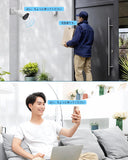 Load image into Gallery viewer, [Double antenna, two-way talk, 𝟏𝟑𝟎° wide angle] Wireless security camera, outdoor security camera set, 4 cameras, wireless surveillance camera set