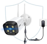 Load image into Gallery viewer, Security camera 5 megapixels wireless expansion not available for standalone use surveillance camera (power adapter included) wireless security surveillance camera wireless outdoor wireless security camera security camera set ranking