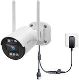 画像をギャラリービューアに読み込む, 【ダブルアンテナ・双方向通話・𝟏𝟑𝟎°広角】 防犯カメラ ワイヤレス 屋外 防犯カメラセット 無線 監視 適格請求書発行可 広角レンズ 夜間撮影 家庭用 無線屋外 wi-fiなし ohwoai セキュリティ 防犯ランキング 録画 (300万画素1台防犯カメラ新)