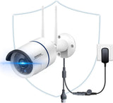 Load image into Gallery viewer, Security camera alone 3 million pixels wireless for expansion Cannot be used alone Surveillance camera Indoor and outdoor compatible Surveillance camera Security camera Wireless Outdoor Wireless Security camera Security camera set ranking