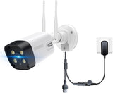 Load image into Gallery viewer, Security camera 5 megapixels wireless expansion not available for standalone use surveillance camera (power adapter included) wireless security surveillance camera wireless outdoor wireless security camera security camera set ranking