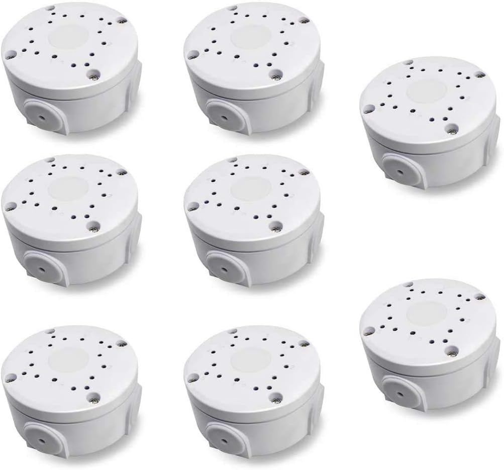 Camera Electrical Box Waterproof Junction Box for Cameras for IP Cameras (4 Pack) Electrical ...
