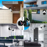 Load image into Gallery viewer, (ABS) New Security Camera Junction Box, Security Camera Bracket Outdoor, Plastic Waterproof Security Camera Mount Hide Cable Junction Box 