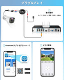 画像をギャラリービューアに読み込む, OHWOAI AHDレコーダー 録画機 500万画素録画機 8台まで接続可能 遠隔監視 日本語システム 防犯監視 セキュリティー (ブラック（8CH）)