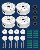 Load image into Gallery viewer, Waterproof Junction Box for IP Cameras (Pack of 4) Plastic 