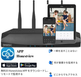 Load image into Gallery viewer, OHWOAI ワイヤレスカメラだけ適用 1920P 500万画素防犯録画機 ハイビジョン画質 防犯カメラ10台まで接続可能 携帯遠隔監視対応 日本語システム 防犯監視 ネットワークレコーダー セキュリティー 再生録画装置 多種録画機能搭載 HDD付属しない(アダプター付属) (ブラック（10CH）) (ワイヤレスNVR)