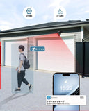 画像をギャラリービューアに読み込む, 【500万画素・122°超広角】OHWOAI AHD防犯カメラセット 屋外対応 監視カメラ 録画機セット 防水・赤外線・遠隔監視対応 2台セット モニター ブラック 適格請求書発行可