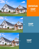 画像をギャラリービューアに読み込む, OHWOAI ワイヤレスカメラだけ適用 4本アンテナ 1920P 500万画素防犯録画機 ハイビジョン画質 携帯遠隔監視対応 日本語システム 防犯監視 ネットワークレコーダー セキュリティー HDD付属しない (アダプター付属) ホワイト (10CH)