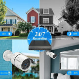 画像をギャラリービューアに読み込む, OHWOAI POE NVR ネットワーク ビデオ レコーダー 4K 800万画素 16チャンネル 最大 16 台カメラ増設