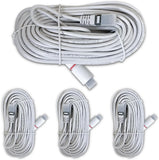 画像をギャラリービューアに読み込む, LANケーブル 18.2M カテゴリー5e RJ45 CAT5e イーサネットケーブル ネットワーク フラット ホワイト やわらか lan cable 爪折れ防止 企業様向け 業務用