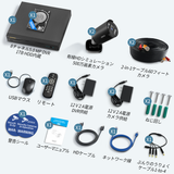 画像をギャラリービューアに読み込む, 【200万画素・122°広角レンズ】防犯カメラ AHD防犯カメラセット 屋外 防犯カメラセット 防犯カメラ 防犯カメラ 屋外 監視カメラ・録画機セット 防犯カメラセット 2台 ブラック 夜間撮影 家庭用カメラ ohwoai セキュリティカメラ