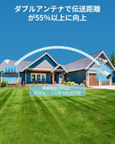 画像をギャラリービューアに読み込む, 【ダブルアンテナ・双方向通話・𝟏𝟑𝟎°広角】 防犯カメラ ワイヤレス 屋外 防犯カメラセット 無線 監視 適格請求書発行可 広角レンズ 夜間撮影 家庭用 無線屋外 wi-fiなし ohwoai セキュリティ 防犯ランキング 録画 (300万画素1台防犯カメラ新)